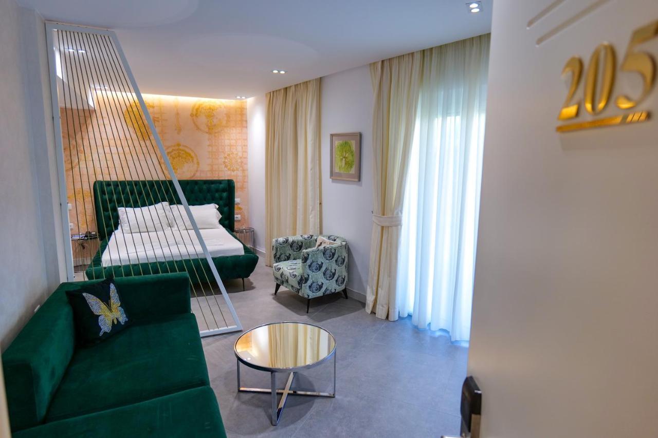 Blue Boutique Hotel Dhërmi Buitenkant foto
